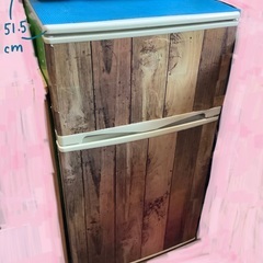 96リットル　冷蔵庫　単身者用サイズの画像