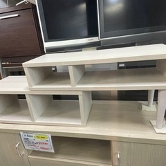 【リサイクルサービス八光】幅75-135㎝　ニトリ　伸長式テレビ台