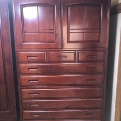 収納タンス着物収納B 幅1195 高さ1950 奥行605