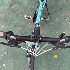 【BY REUSE 出水店 出張買取•見積完全無料¥0】TREK クロスバイク 水色の画像