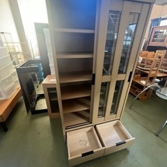 ニトリ　スライド本棚の画像