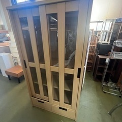 ニトリ　スライド本棚の画像