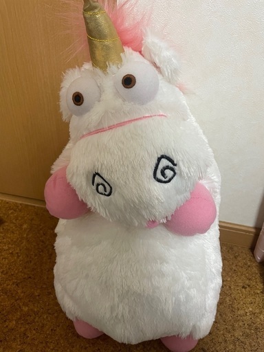【ユニバ購入】ミニオン　フラッフィー　ユニコーンぬいぐるみ