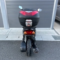 SUZUKI アドレス v125g 原付2種　書類　鍵あり　バッテリー新品交換　リアボックス付き　エンジン始動参考動画あり　奈良県　広陵町　通勤の画像
