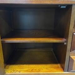 NO.1142 カリモク家具 karimoku 飾り棚 収納棚 キャビネット