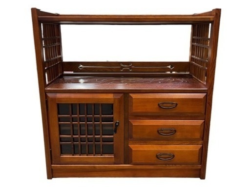 NO.1142 カリモク家具 karimoku 飾り棚 収納棚 キャビネット