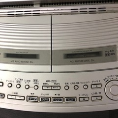 NO：847 Panasonic CDラジオカセットレコーダー値下げ❣️大きめ‼️の画像