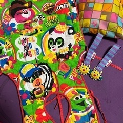 可愛いベビーカーチャイルドシートアクセサリーセット(JAM.sassy.Disney)の画像