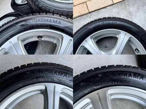 スタッドレス 横浜 IG50 Plus 4本 ホイール付き