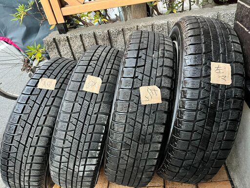 スタッドレス 横浜 IG50 Plus 4本 ホイール付き