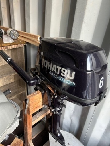 トーハツ6馬力船外機