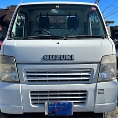 実走行6万キロ★支払い総額19.8万円★スズキ キャリィトラック 車検付き 即日乗って帰れます♪即戦力 5速MT 修復歴なし エアコン付き 交換不要タイミングチェーン式！の画像