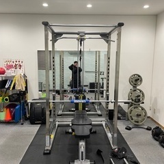 【ありがとうございました】パワーラック TUFFSTUFF製 一...