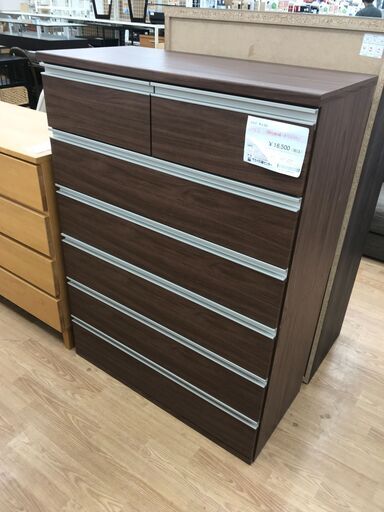 ★ジモティ割あり★ ニトリ チェスト ブラウン H65×W95×D47 クリーニング済み KJ3904