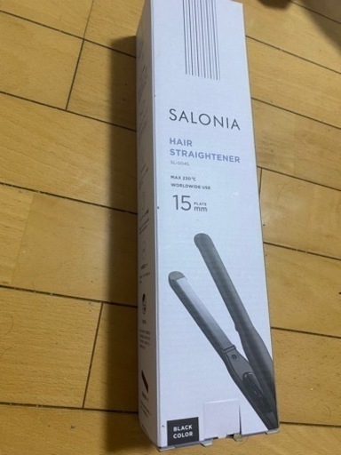 SALONIA サロニア　未開封　ストレートアイロン