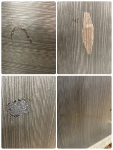 S334 ★ 高級 高橋木工 Suuny シリーズ キッチンボード、食器棚、幅130cm ブルモーション機能搭載