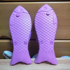 よくわからない魚のスリッパの画像