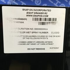 【エコツール 知立店】★スナップオン/Snap-on 8段ロールキャブ KRA4008EKPC   IT5AHPUU3676【愛知県/知立市/工具】の画像