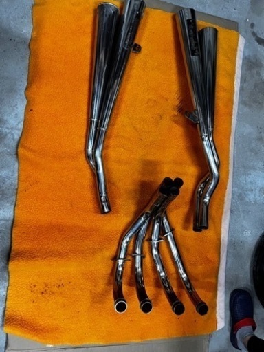 イナズマ400 4本出しマフラー