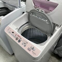 配送設置込み!　シャープ5.5K洗濯乾燥機Ag＋イオンコート　2017年製　分解クリーニング済み！！