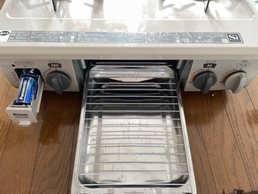 Rinnai ガスコンロ　KGM563BEL  都市ガス用　