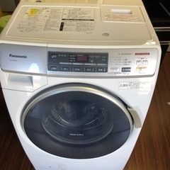 福岡市内配送設置無料　パナソニック Panasonic NA-VH300L-W [ドラム式洗濯乾燥機(7.0kg) 左開き プチドラム エコナビ搭載 クリスタルホワイト]