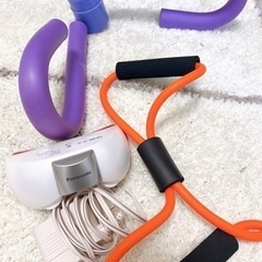 目元エステ トレーニングチューブ 内転筋トレーニング器具 3点セット