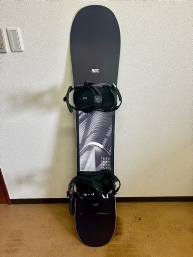 21-22 FNTC TNT C スノーボード ＆ DRAKE ドレイク KING ビンディング  2点セット