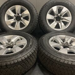 【BS BLIZZAK DM-V2 265/65R17】スタッドレス【トヨタ 150系ランクルプラド 後期 純正ホイール 17インチ 7.5J6HPCD139.7+25】バリ溝 VTN945