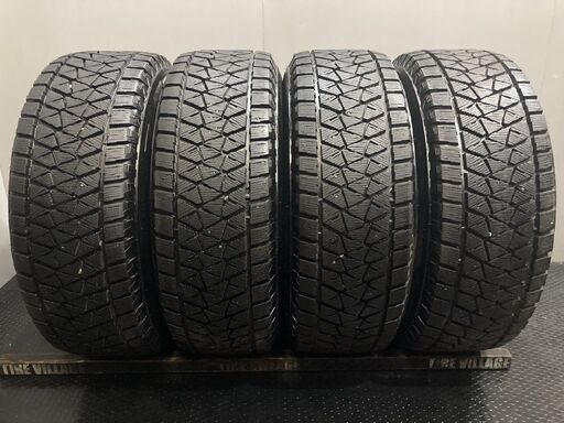 【BS BLIZZAK DM-V2 265/65R17】スタッドレス【トヨタ 150系ランクルプラド 後期 純正ホイール 17インチ 7.5J6HPCD139.7+25】バリ溝 VTN945