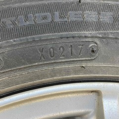 【訳アリ】ホイール＋スタッドレスタイヤ 165/65R14の画像