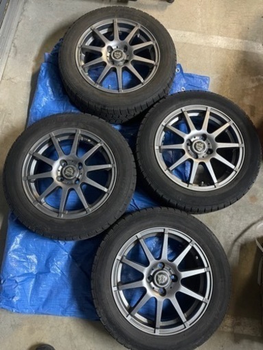 [問合せ中]スタッドレス付きホイール15㌅４本