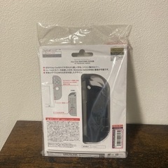 Switchコントローラーのシリコンカバー(ブラック)の画像