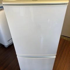 福岡市内配送無料　シャープ SHARP SJ-14W-W [冷蔵庫（137L・つけかえどっちもドア） ホワイト系]