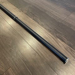 物干し竿 ブラック マット オシャレ ステンレス製の画像