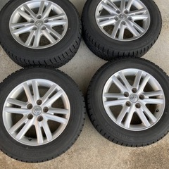 マーク x120純正ホイール、スタッドレスタイヤセットの画像