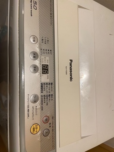 panasonic  洗濯機　2016年式