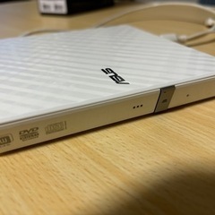 ASUS外付けDVDドライブ 軽量薄型/M-DISC/バスパワー/Win&Mac/USB2.0(USB3.0搭載PCでも利用可)/ホワイト SDRW-08D2S-U LITE/WHTの画像