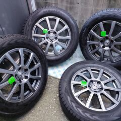 中古 スタッドレス 225/65R17 YOKOHAMA ice...