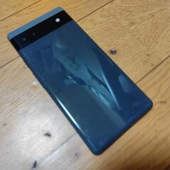 シムフリー google pixel 6a 128GB 難あり(画面割れ、タッチ切れ)
