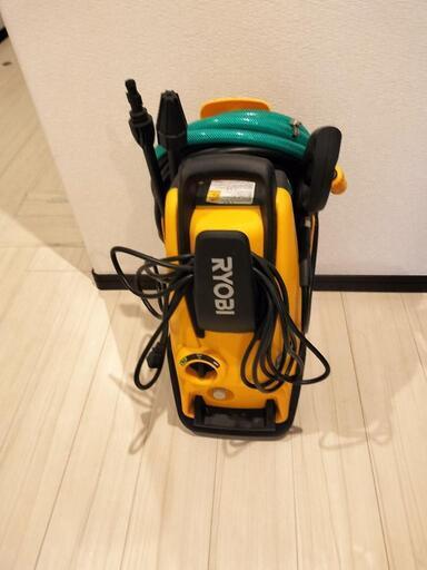 高圧洗浄機 リョービ【ほぼ新品¥19,627→引取りのみ¥13,000】