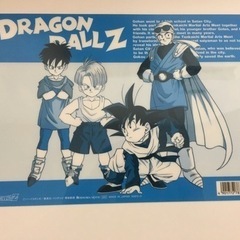 新品　ドラゴンボールZ 下敷き キャラ集合 レトロの画像