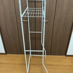ランドリーラック　洗濯機上の棚の画像