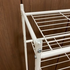 ランドリーラック　洗濯機上の棚の画像
