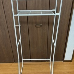 ランドリーラック　洗濯機上の棚の画像