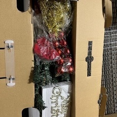 クリスマスツリーセット 120cmの画像