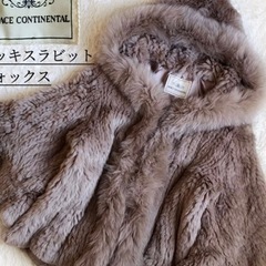 ラビットファーコートの中古が安い！激安で譲ります・無料で
