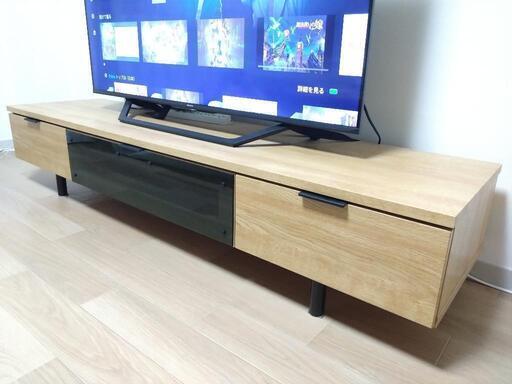TV台　ナチュラルウッド