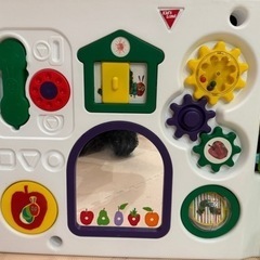 日本育児　はらぺこあおむし🐛ベビーサークル　８枚組の画像