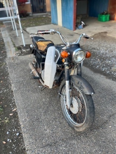 ホンダ　CD125K 書類あり　エンジンクランク確認済み　鍵なし　レストアベース　不動　部品取り